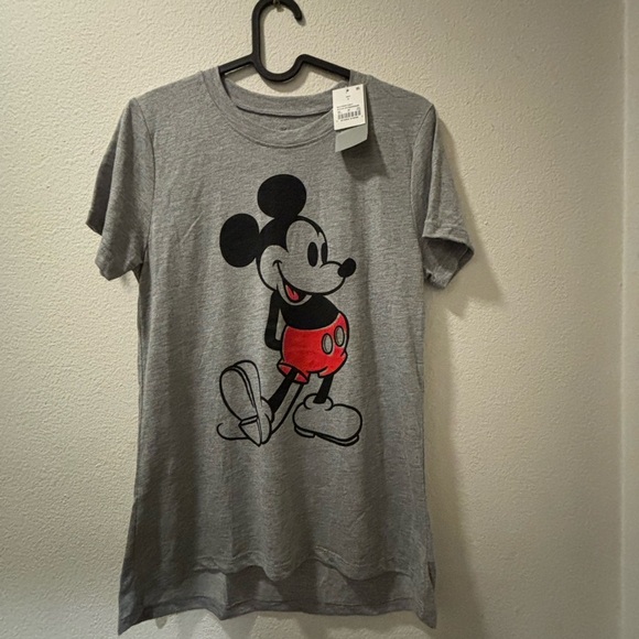 Disney grey Mickey Mouse Tee - Picture 1 of 4